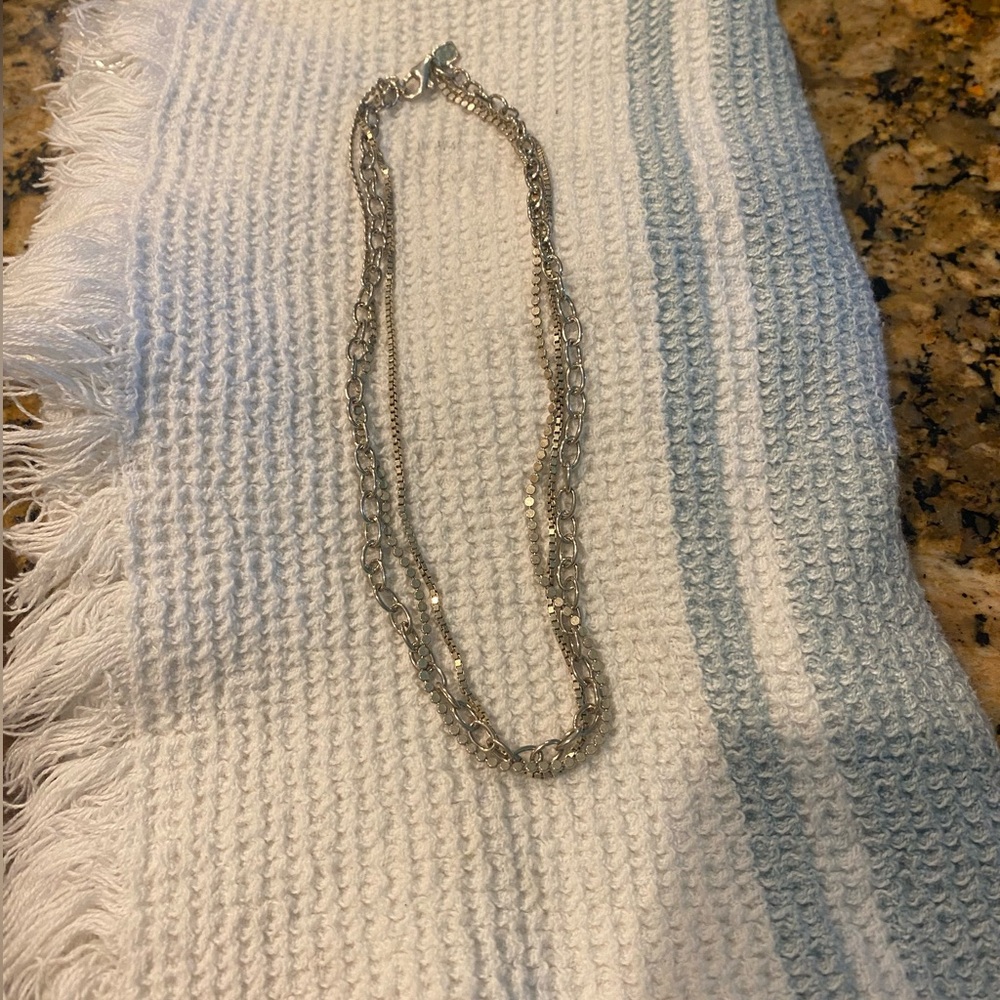 Silpada Designs chain Excellent like new condition triple strand necklace